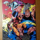 Wolverine Storm Blob X-Men Marvel Comics Mini Poster by Joe Madureira