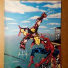 Wolverine Vs Spider-Man X-Men Marvel Comics Mini Poster by Erik Larsen