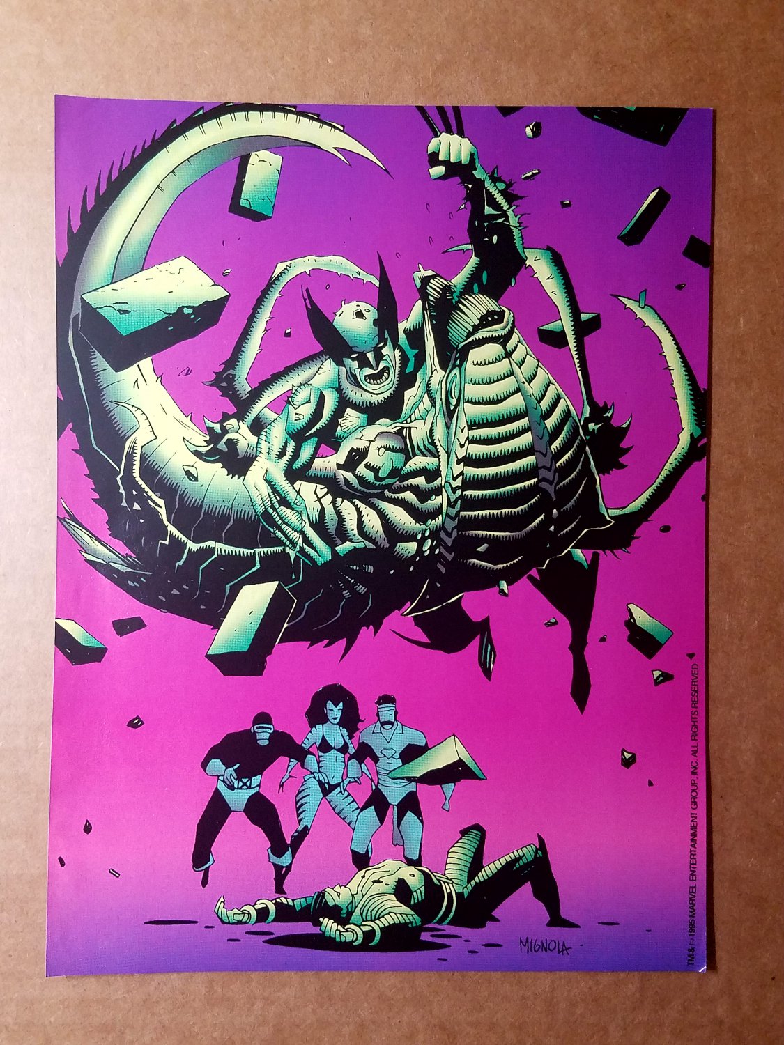 Wolverine X-Men Marvel Comics Mini Poster by Mike Mignola