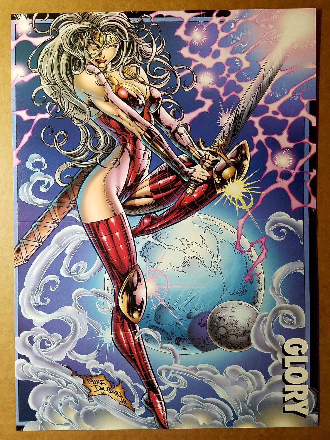 Glory Youngblood Supreme Image Comic Poster by Mike Deodato Jr