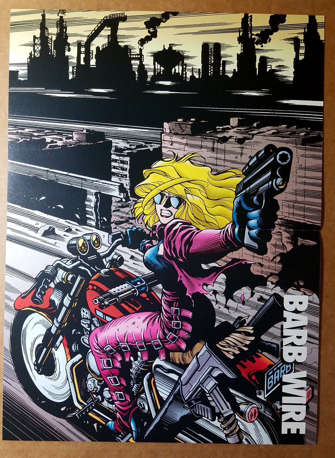 Barb Wire Comic Poster