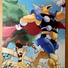Beta Ray Bill Power Pack Thor Marvel Comic Poster by Gurihiru Beta Ray Bill Power Pack Thor Marvel Comic Poster by Gurihiru