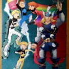 Thor and the Warriors Four Power Pack Marvel Comics Poster by Gurihiru Poster Thor and the Warriors Four Power Pack Marvel Comics Poster by Gurihiru Poster