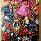 Thor Warrior Three Marvel Comics Poster by Mico Suayan