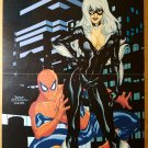 Spider-Man Black Cat Marvel Comics Poster by Terry Dodson Spider-Man Black Cat Marvel Comics Poster by Terry Dodson
