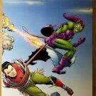 Spider-Man Vs Green Goblin Marvel Comics Poster by John Romita Sr