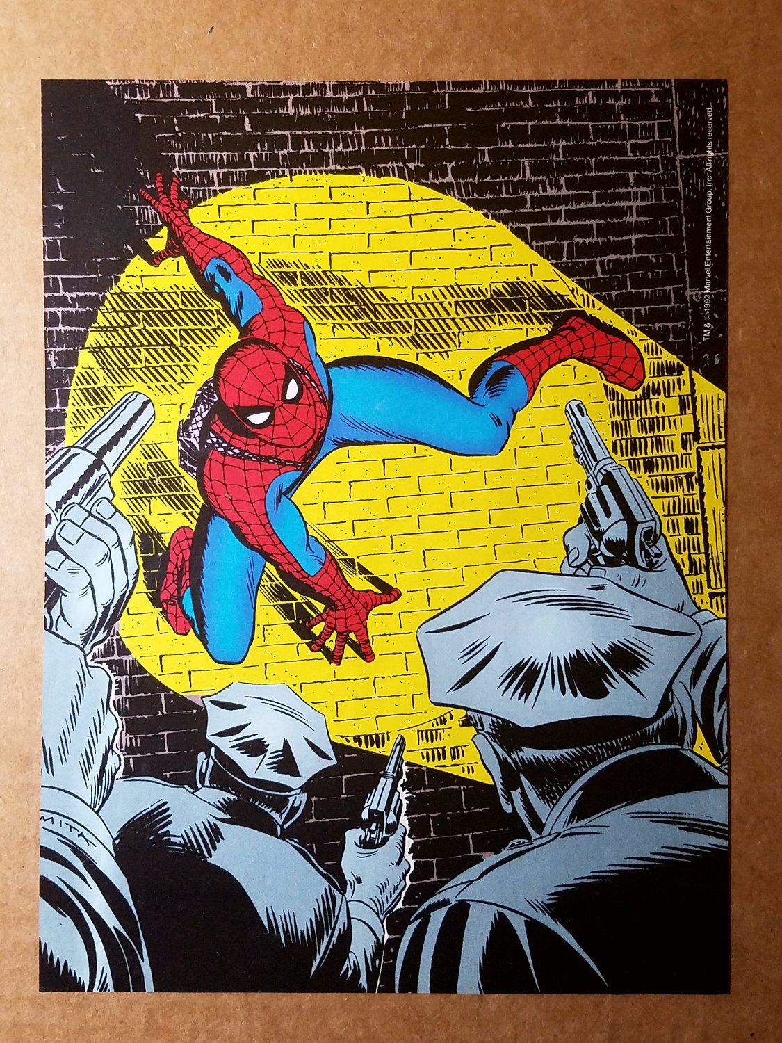 Amazing SpiderMan Marvel Comics Mini Poster by Keith Pollard