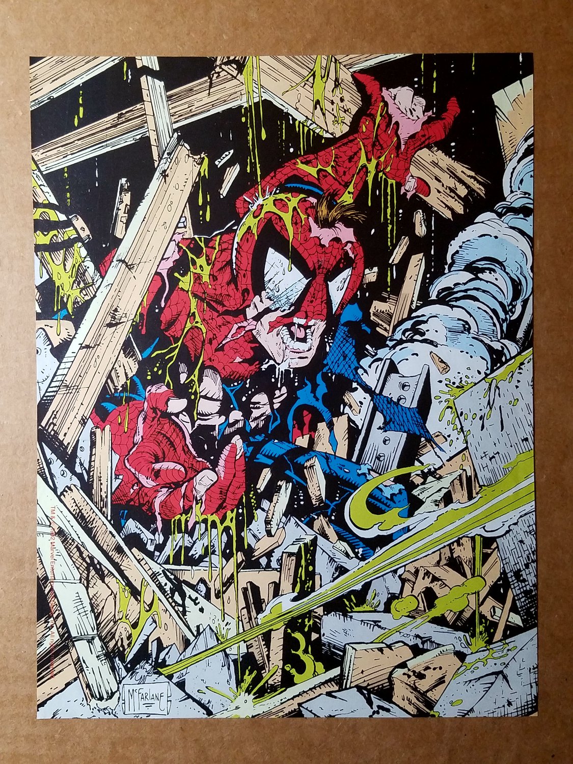Spider-Man Marvel Comics Mini Poster by Todd McFarlane