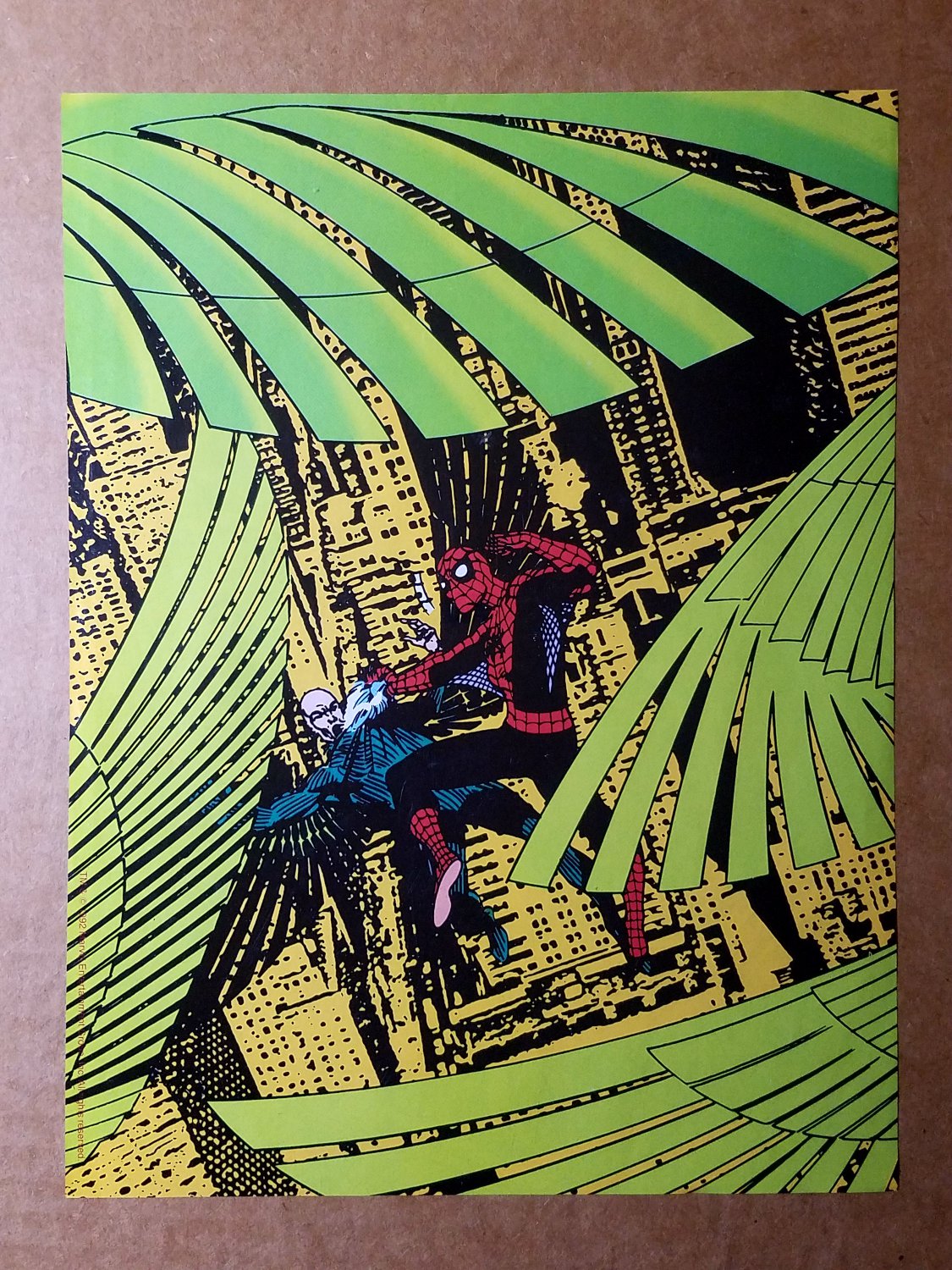 Spider-Man Vs Vulture Spider-Man Marvel Comics Mini Poster by John Bryne