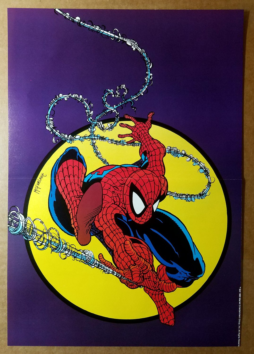 Amazing Spider-Man Marvel Comics Poster by Todd McFarlane