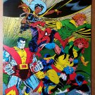 X-Men Wolverine Phoenix Colossus Spider-Man Marvel Poster by Todd McFarlane