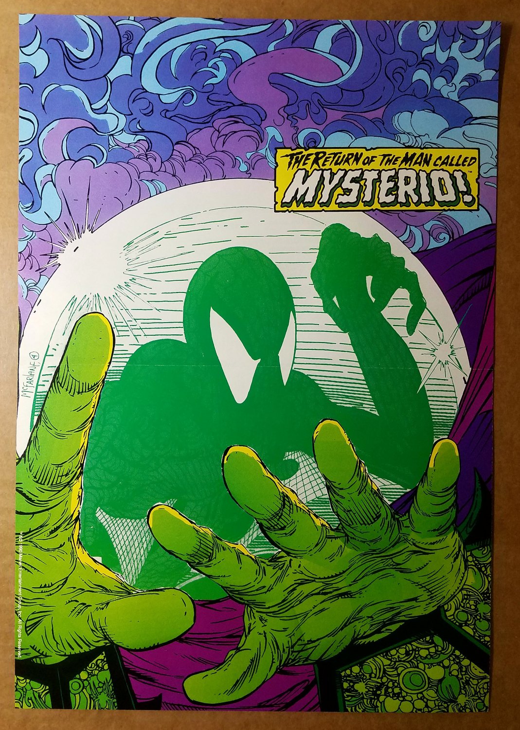 Amazing Spider-Man Vs Mysterio Marvel Comics Poster by Todd McFarlane