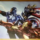 Avengers Thor Captain America Iron Man Marvel Comics Poster by Leinil Yu Avengers Thor Captain America Iron Man Marvel Comics Poster by Leinil Yu