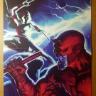 Elektra Vs Daredevil Skrull Marvel Comics Poster by Marko Djurdjevic