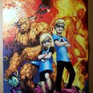Fantastic Four Kids Marvel Comics Poster by Alan Davis