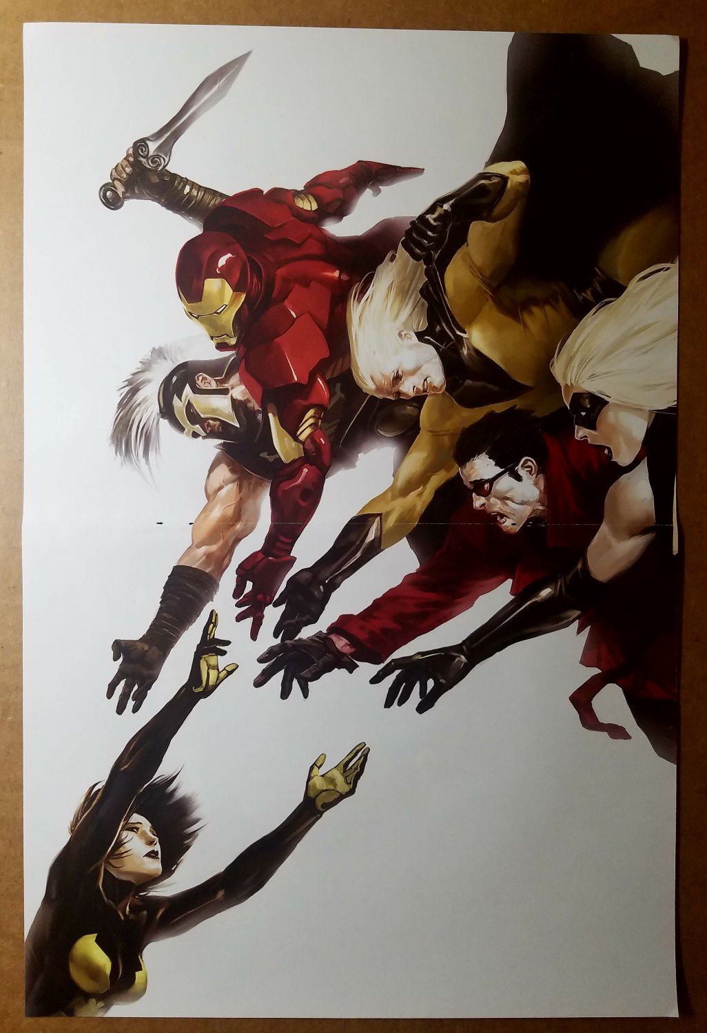 Mighty Avengers Maria Hill Marvel Comics Poster by Marko Djurdjevic