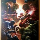 New Avengers Vs Skrull Marvel Comics Poster by Aleksi Briclot New Avengers Vs Skrull Marvel Comics Poster by Aleksi Briclot