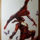 Wolverine Vs Spider-Man Skrull Marvel Comic Poster by Gabriele Dell'Otto