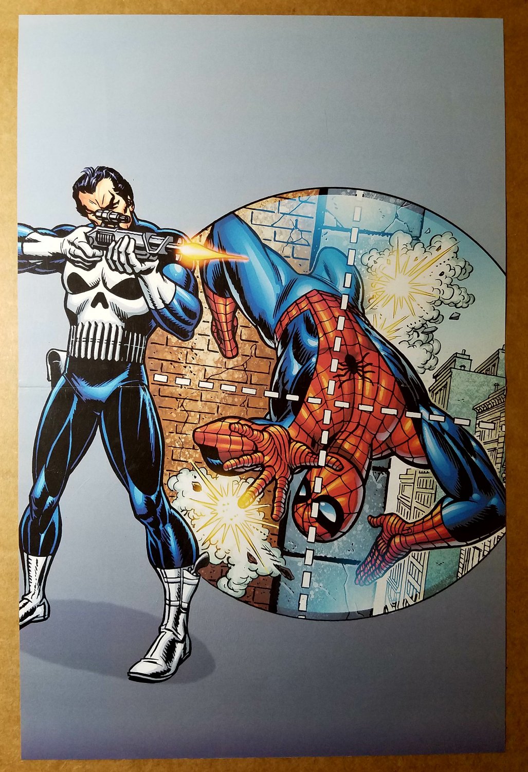 Essential Punisher Amazing Spider-Man Marvel Comics Poster by Gil Kane