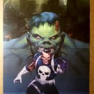 The Punisher War Journal Hulk Zombie Marvel Comics Poster by Ariel Olivetti