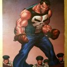 Punisher War Zone Boxing Marvel Comics Poster by John Buscema