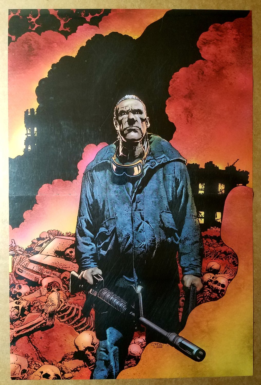 The Punisher The End Marvel Comics Poster by Richard Corben