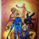 Fantastic Four Marvel Comics Poster by Michael Turner Fantastic Four Marvel Comics Poster by Michael Turner
