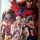 Ultimate Defenders Marvel Comic Poster by Bryan Hitch