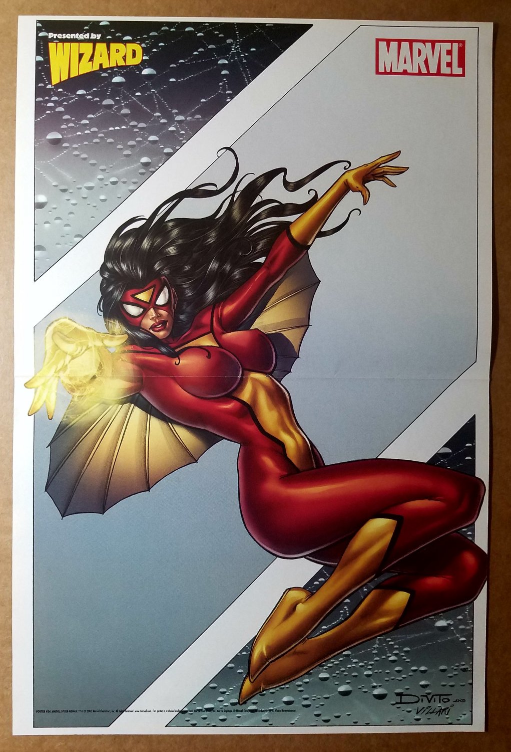 Spider-Woman Marvel Comic Poster by Andrea Divito