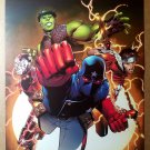 Young Avengers Marvel Comics Poster by Jimmy Cheung Young Avengers Marvel Comics Poster by Jimmy Cheung