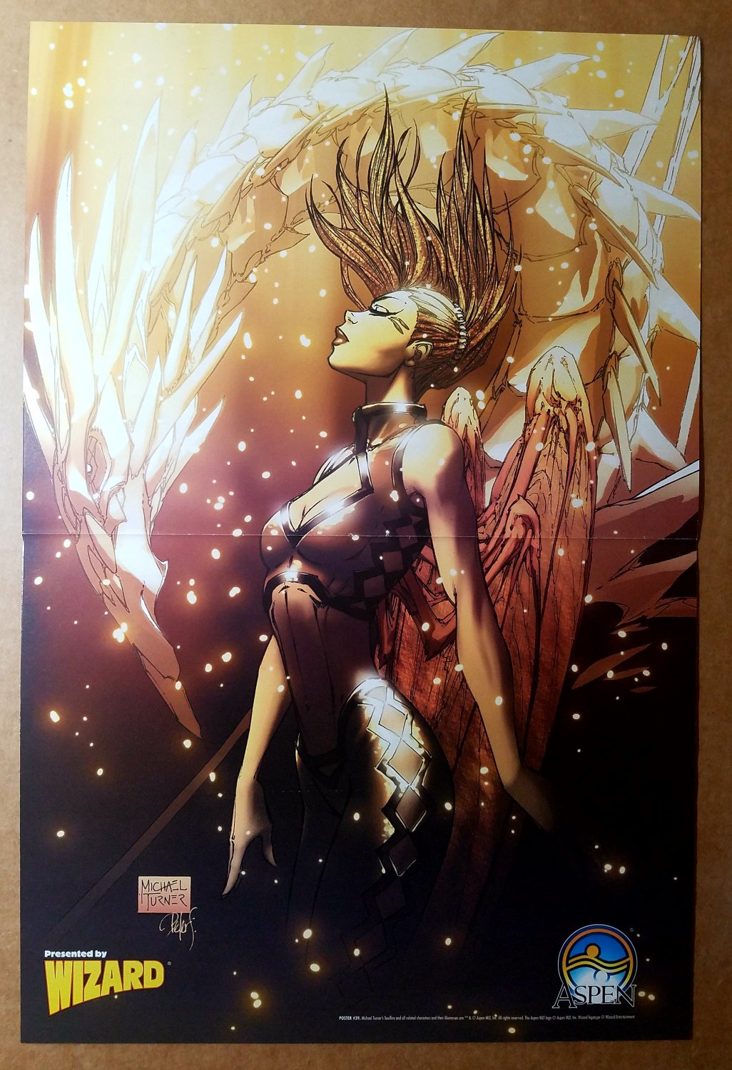 Soulfire Grace Aspen Comics Poster by Michael Turner