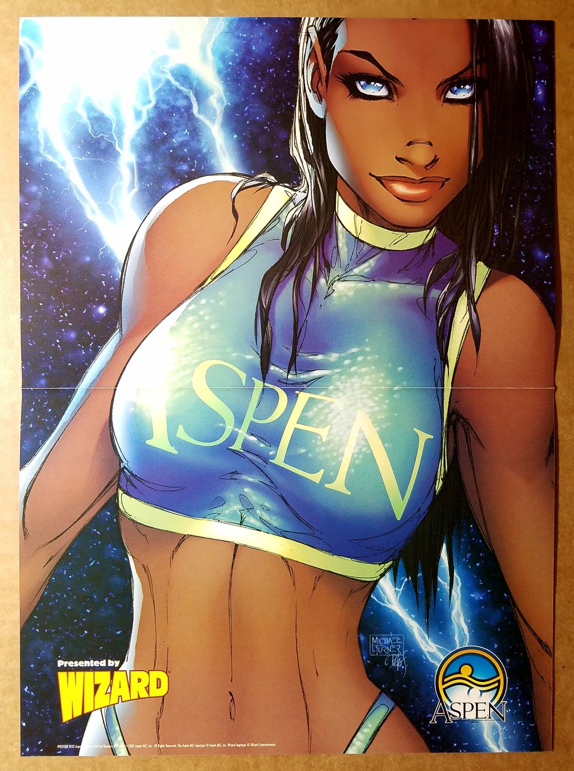 Fathom Aspen Comics Poster by Michael Turner