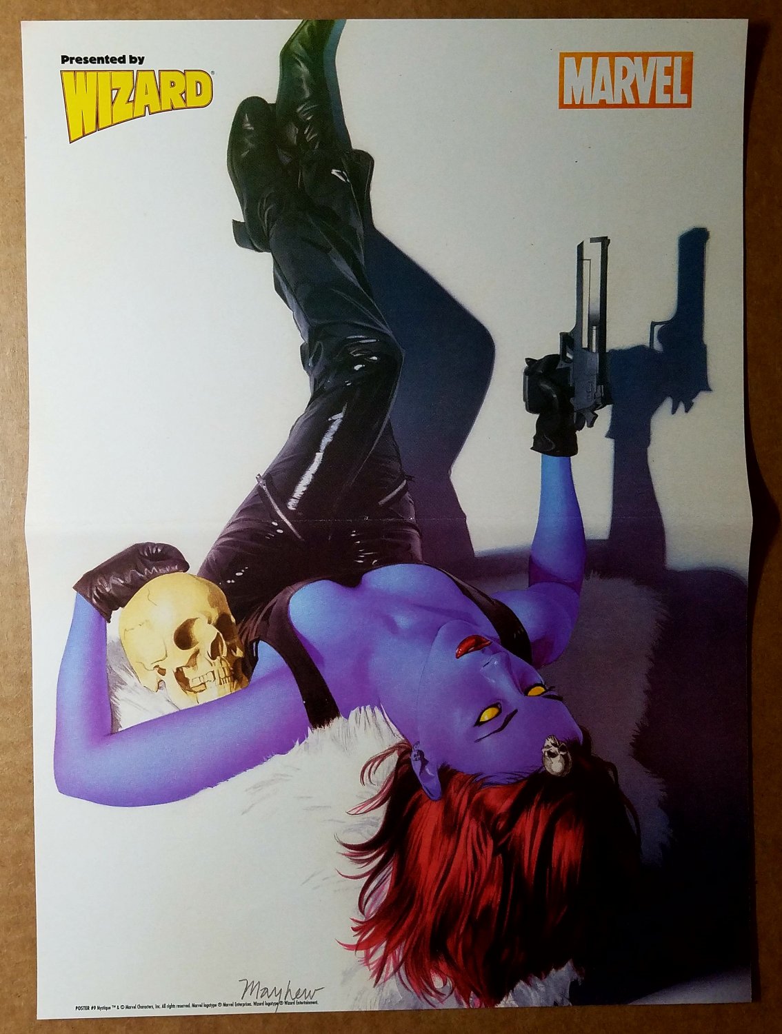 Mystique Marvel Comics Poster by Mike Mayhew