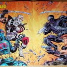 Storm Shadow Vs S Eyes DDP Comic Poster by Mike Zeck