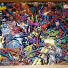 Spider-Man Vs Villains Marvel Comics Poster by John Romita Jr