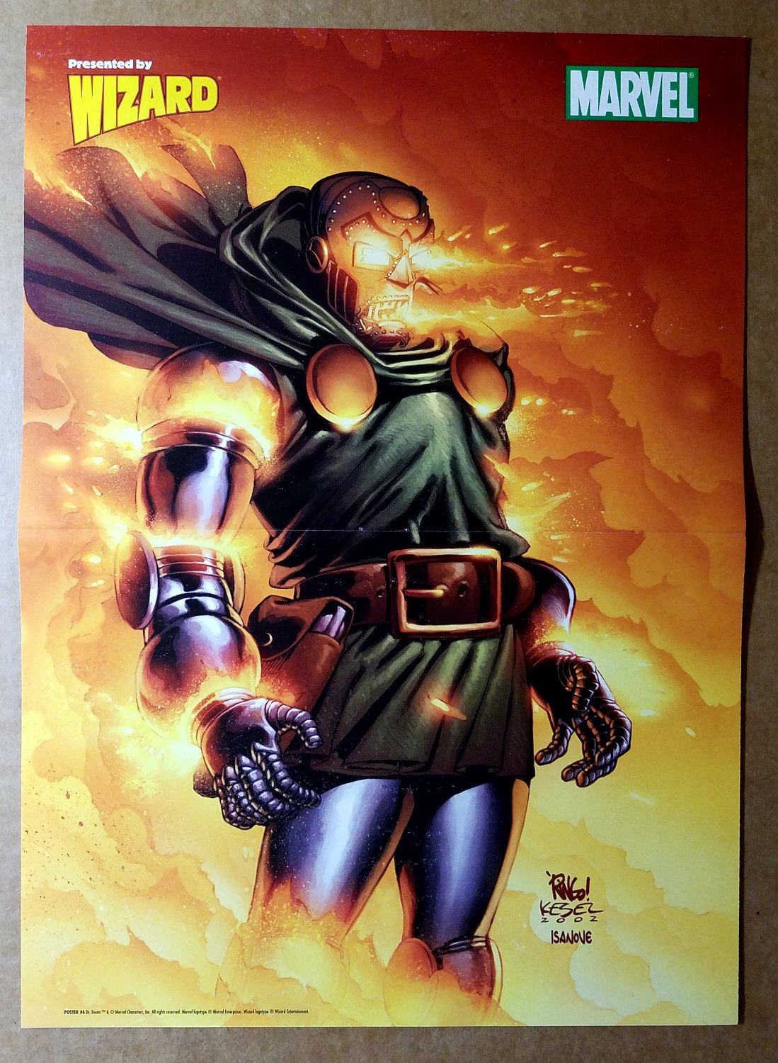Dr Doom Marvel Comics Poster by Mike Wieringo