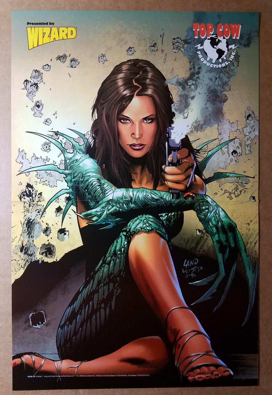 Figurine Witchblade En Résine Par Dynamic Forces – Collection Top Cow – Édition Limitée 0930/1200