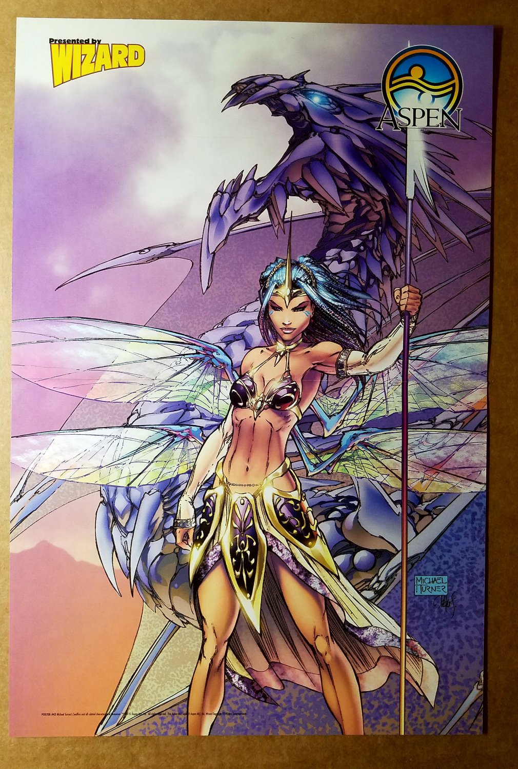 Soulfire Aspen Comic Poster by Michael Turner