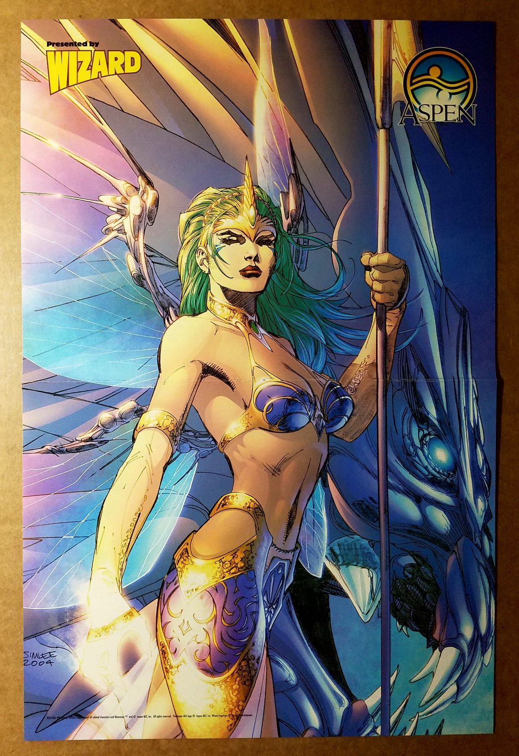 Soulfire Aspen Comics Poster by Jim Lee