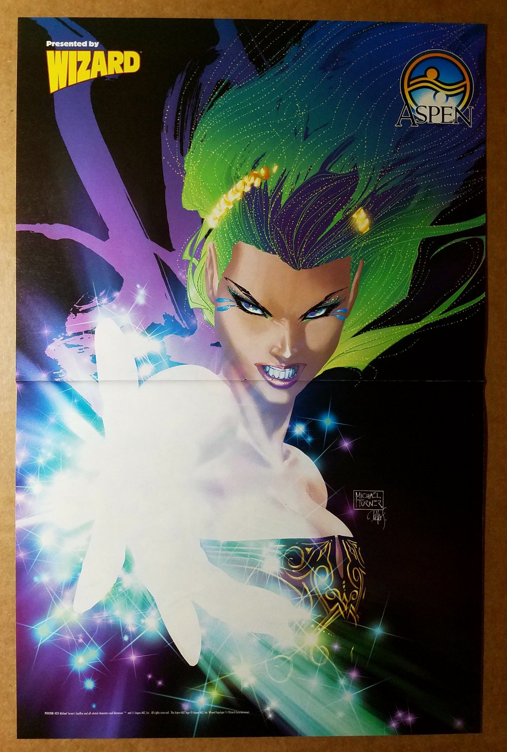 Soulfire Aspen Comics Poster by Michael Turner