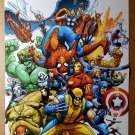 Marvel Team-Up Heroes Good Guys Poster by Scott Kolins Marvel Team-Up Heroes Good Guys Poster by Scott Kolins