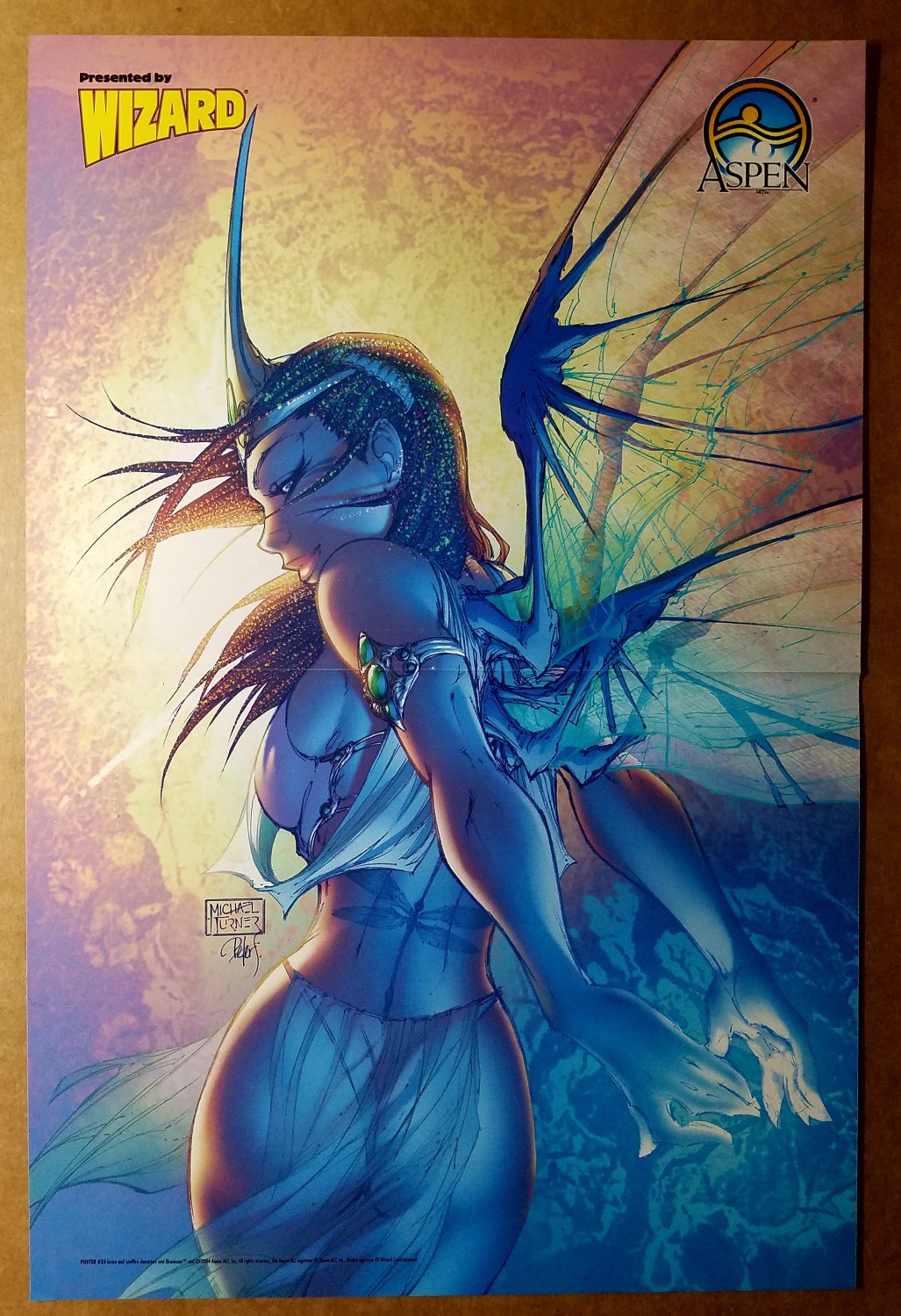 Grace Soulfire Aspen Comics Poster by Michael Turner