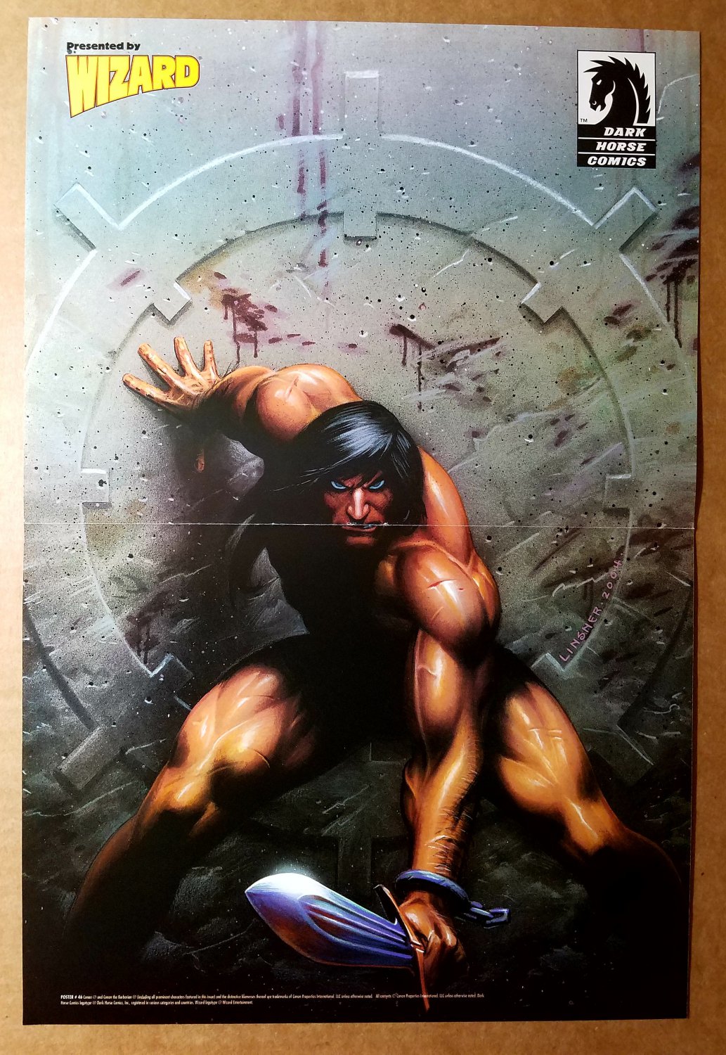Conan Dark Horse Poster by Joseph Michael Linsner