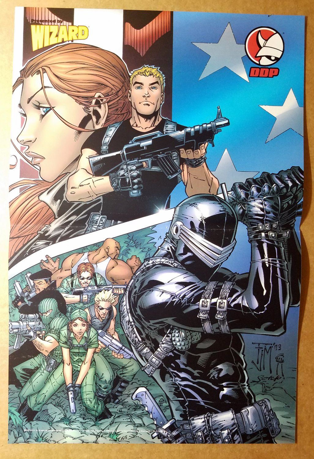 GI Joe Snake Eyes DDP Comic Poster by Francis Manapul