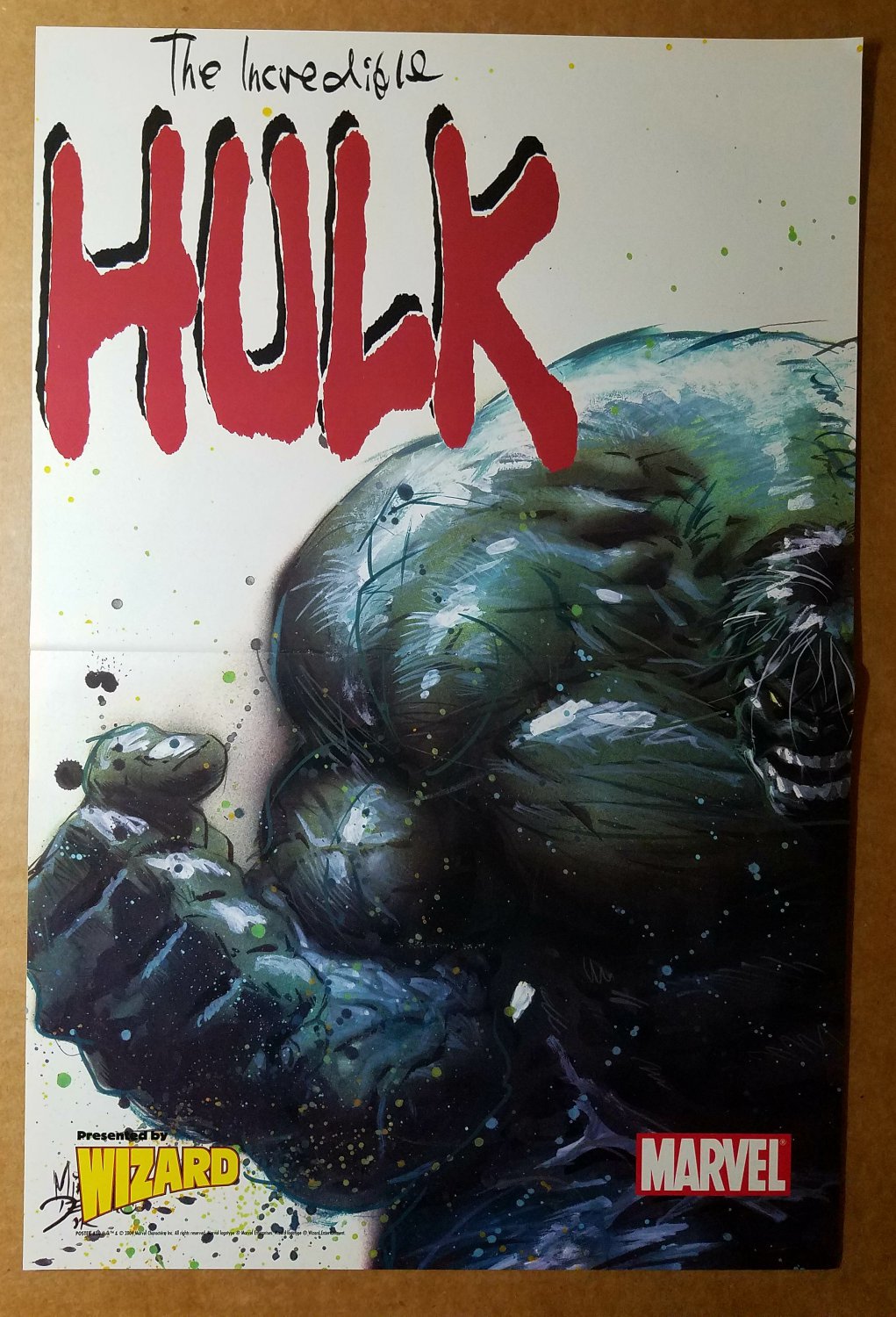 Incredible Hulk Avengers Marvel Comics Poster by Mike Deodato