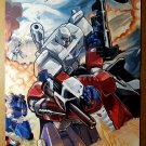 Optimus Prime Vs Megatron DW Comics Poster by Pat Lee