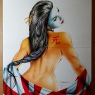Shi Japan Flag Dark Horse Poster by Billy Tucci