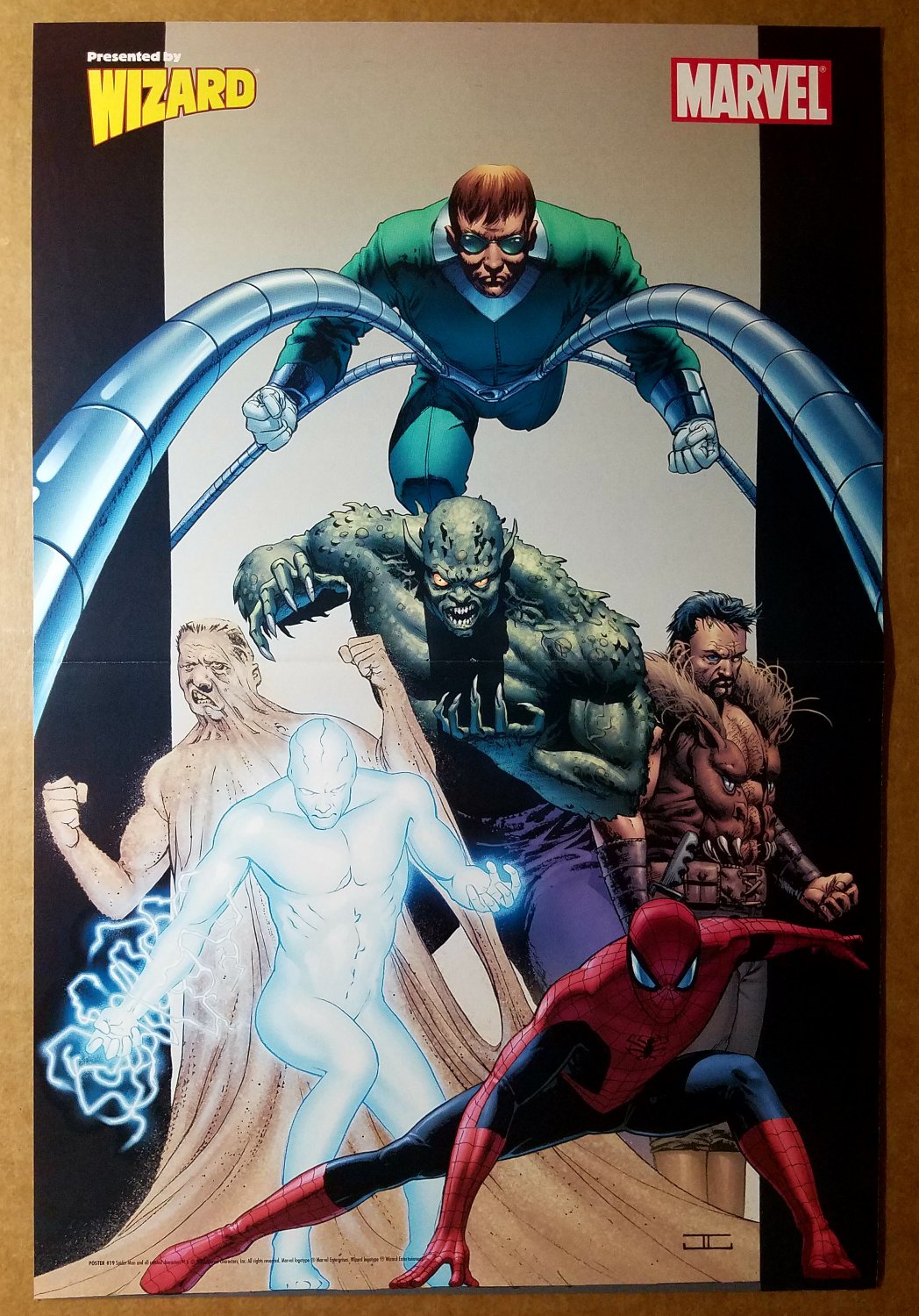 Spider-Man Villains Dr Octopus Marvel Poster by John Cassaday