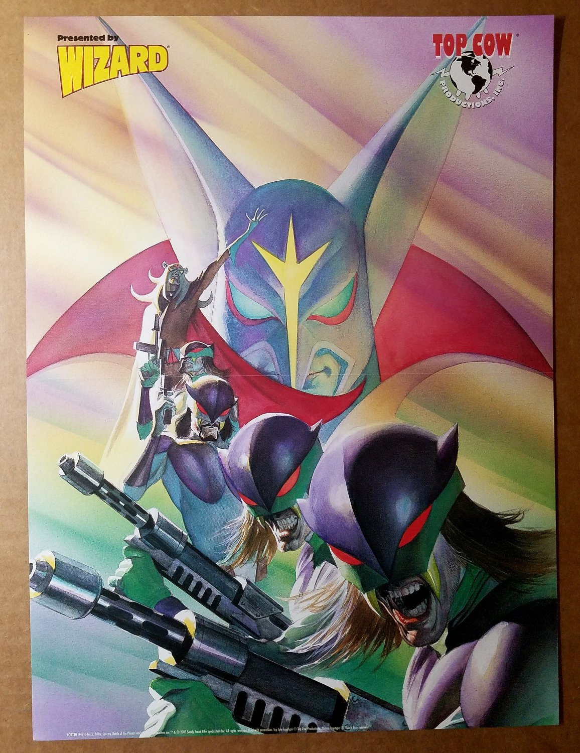 GForce Battle of the Top Cow Comics Poster by Alex Ross