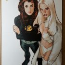 Jean Grey Emma Frost X-Men Marvel Comics Poster by Adam Hughes